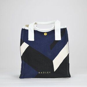 Radley London Abstract Geo Small Open Top Grab Tote - Blue